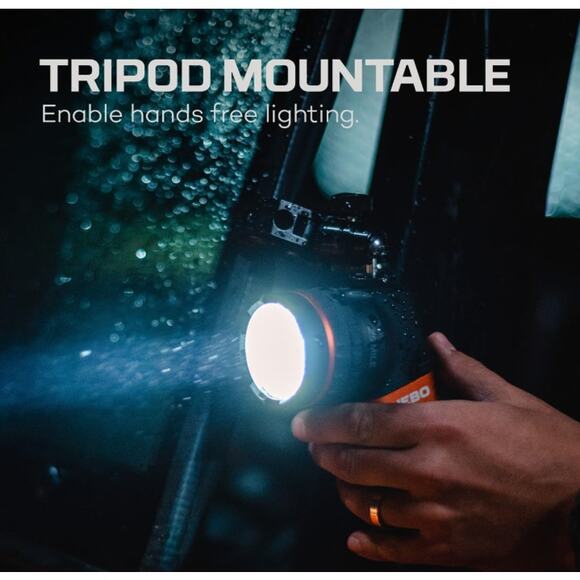 NEBO SL25 Dual-Beam Flood & Spot Light – Rugged, Waterproof, Emergency Ready NIB - Picture 2 of 6